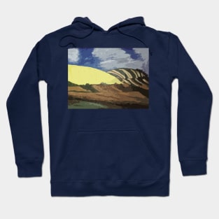 Filtered Hills and Cloudy Skies Hoodie